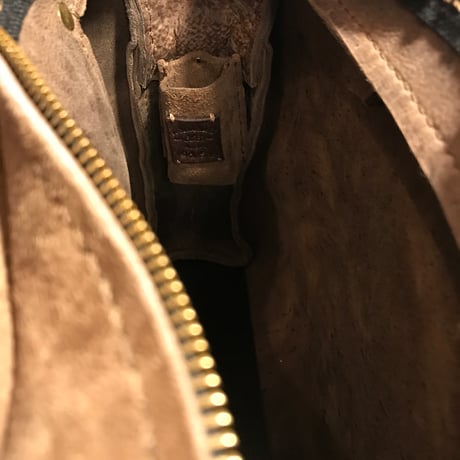 Handbag Square(kudu/stone/suede)#156/Oder