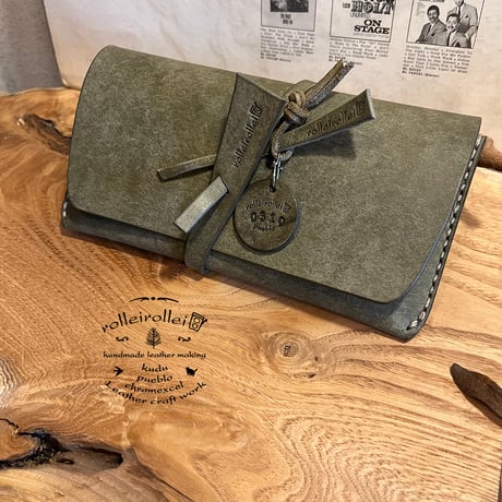 Money purse (grigio/pueblo)Lot#310 田中様オーダー出品