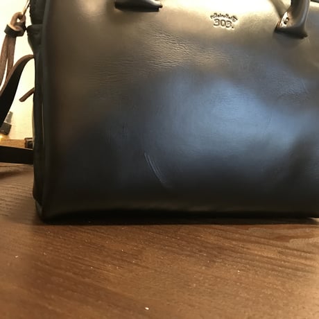 Shoulderbag 303. (Black/Chromexcel)Lot#113