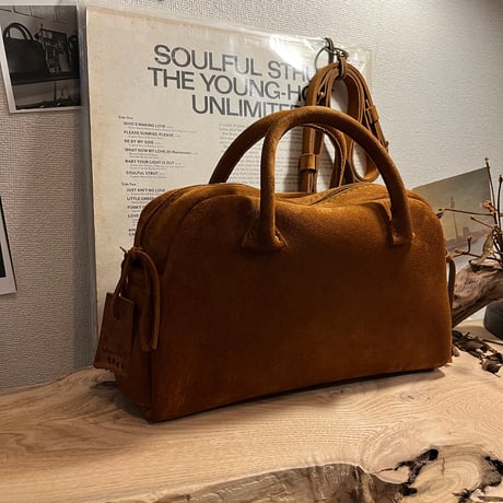 Handbag or Shoulderbag 2Way (autumn spice/suede/kudu)Lot#212 結衣様オーダー出品