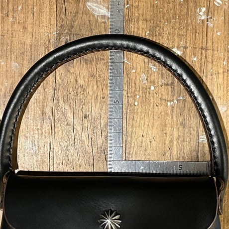 クロムエクセル ミニマルポコッシュ (Chromexcel/black/Horween)Lot#367 理英子様オーダー出品