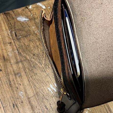 クロムエクセル長財布 (Chromexcel/black/Horween)Lot#369