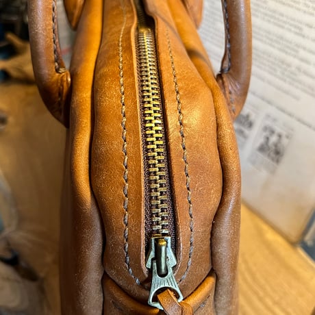 プエブロレザーバッグ　プエブロレザーハンドバッグ Handbag(Cognac/Pueblo)Lot#253