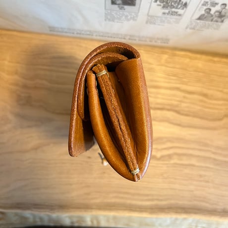 アコーディオン財布　プエブロレザー財布　ジャバラ財布／Lot#207
