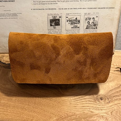 kudu革長財布　Long Wallet (autumn spice/suede/kudu)Lot#271