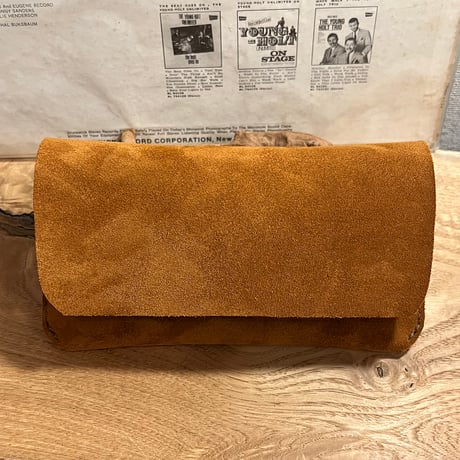 kudu革長財布　Long Wallet (autumn spice/suede/kudu)Lot#264