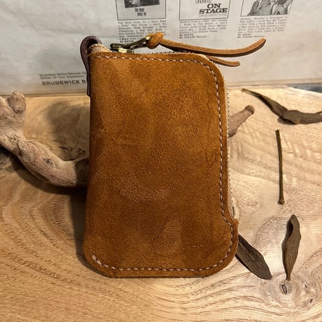 スマートキーケース(autumn spice/suede/kudu)Lot#290