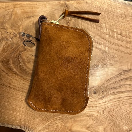 スマートキーケース(autumn spice/suede/kudu)Lot#281 理英子様オーダー出品