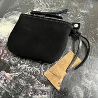 middle pouch (kudu/suede/black)#159/結衣様オーダー出品