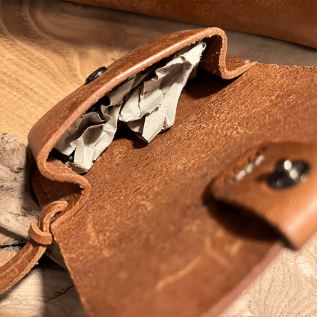 プエブロレザーバッグ　プエブロレザーハンドバッグ Handbag(Cognac/Pueblo)Lot#253