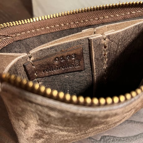 passbook case (stone/suede/kudu)Lot#193