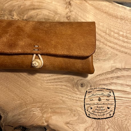 プエブロレザー財布　プエブロ財布　アコーディオン財布　ジャバラ財布／Lot#211