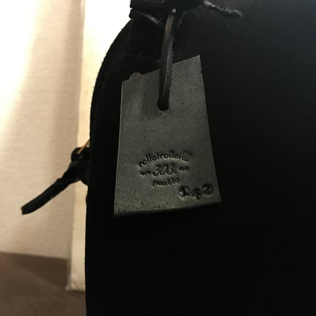 Shoulderbag (Black/suede/kudu)Lot#142 ハルカ様オーダー出品