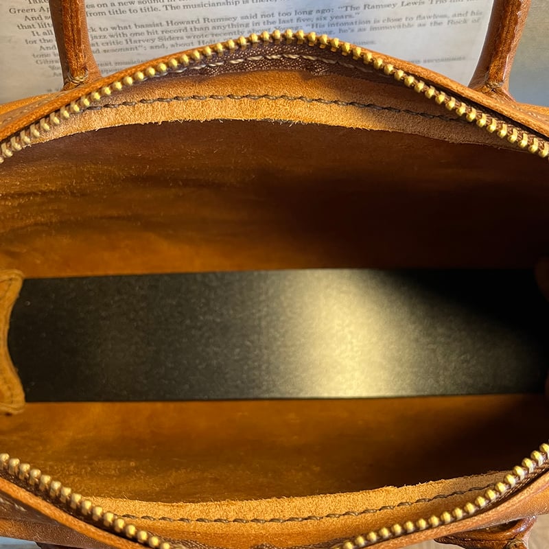 プエブロレザーバッグ プエブロレザーハンドバッグ Handbag(Cognac
