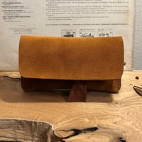 kudu革長財布　Long Wallet (autumn spice/suede/kudu)Lot#271