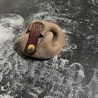 ムギュッとコインケース(stone/suede/kudu)#07