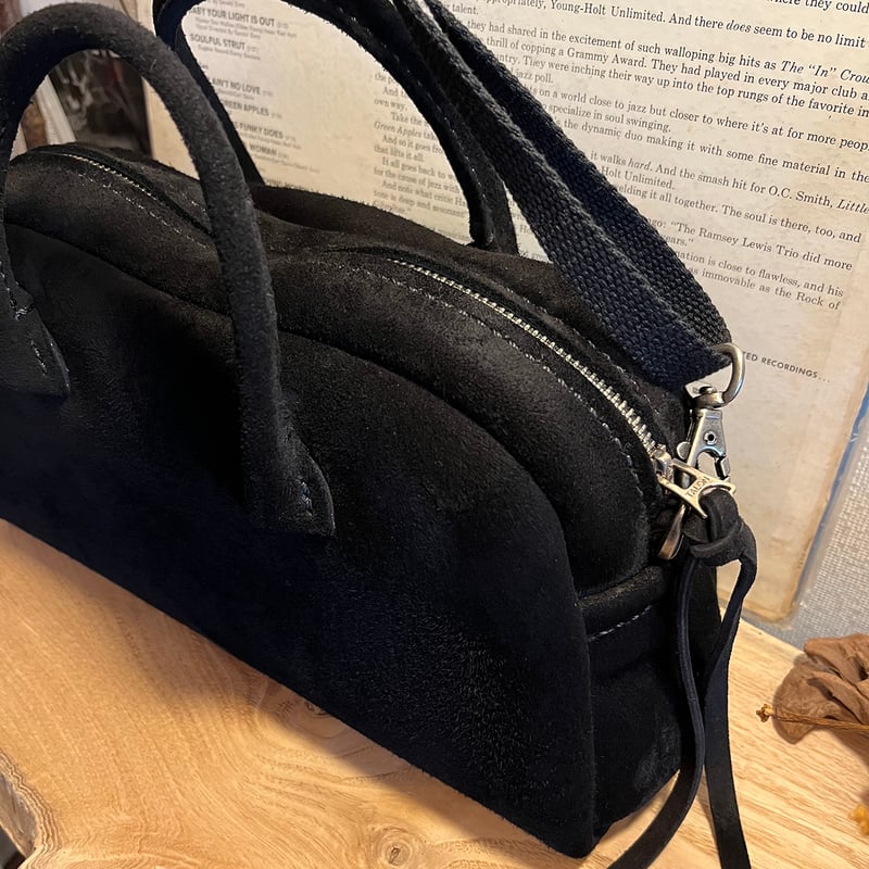 kudu革2wayバッグ kudu革スエードバッグ クードゥーレザーバッグ kudu革2wayバッグ kudu革スエードバッグ クードゥーレザーバッグ