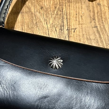 クロムエクセル ミニマルポコッシュ (Chromexcel/black/Horween)Lot#367 理英子様オーダー出品
