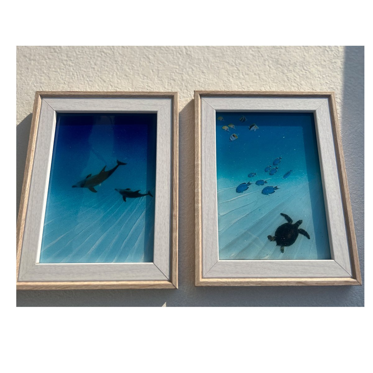 under the sea イルカor 海亀 | Resin craft Moana