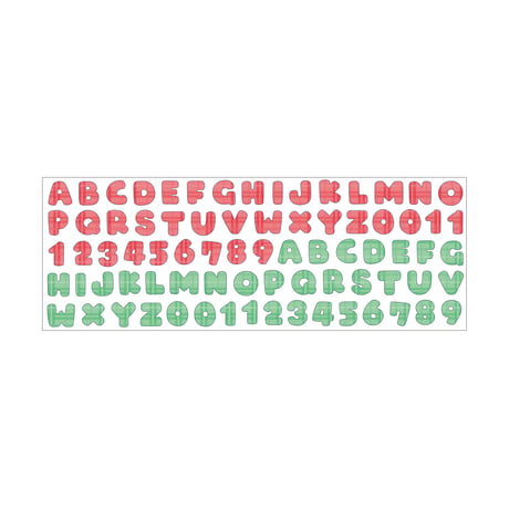 37 英字シール2023クリスマス