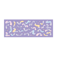 ２０　ルーズリボン　パープル