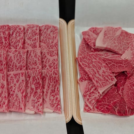 くにもと 焼肉セット  (黒毛和牛サーロイン＆くにもと名物切り落とし)