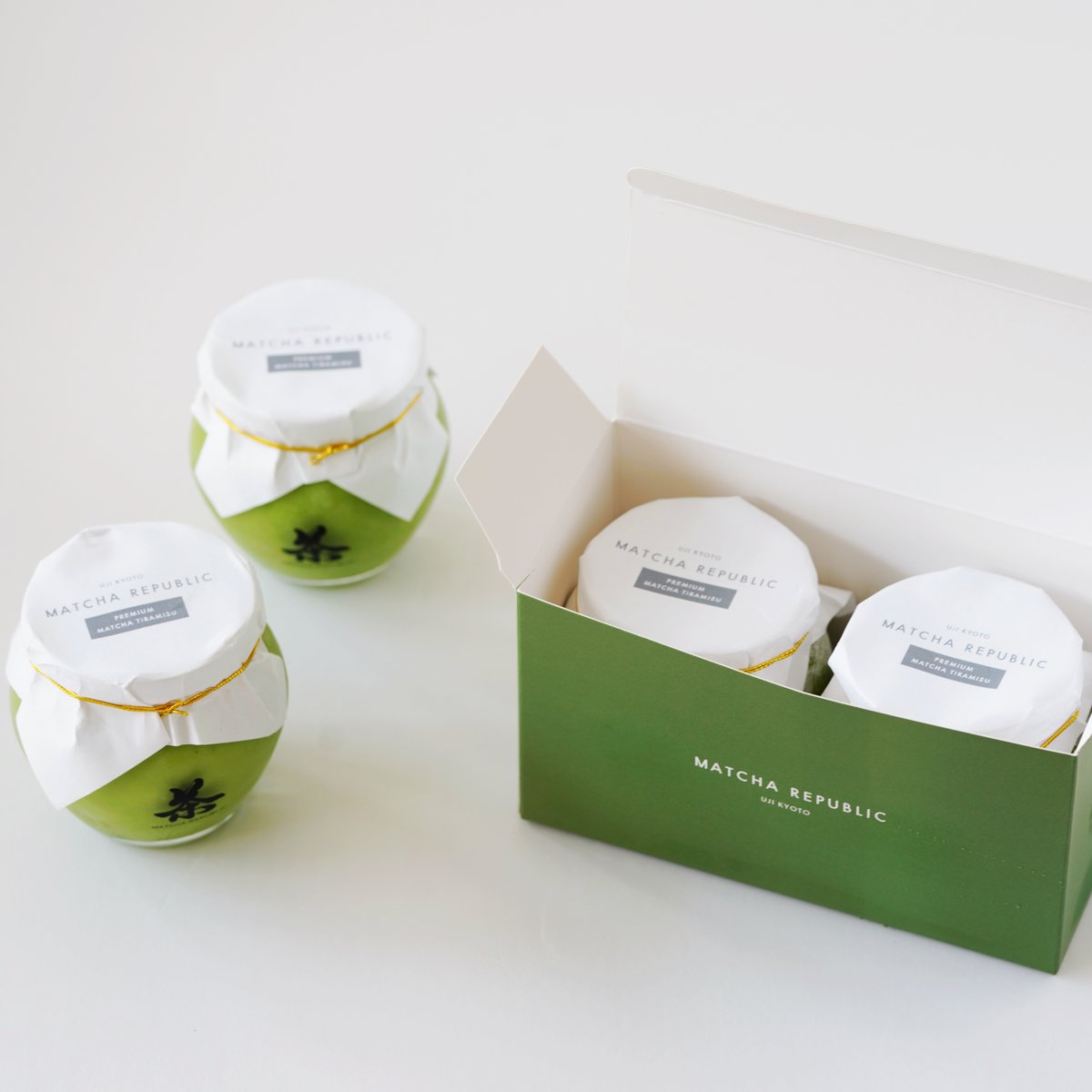 茶壷の抹茶ティラミス 4個セット【消費期限 : 製造日含む5日間