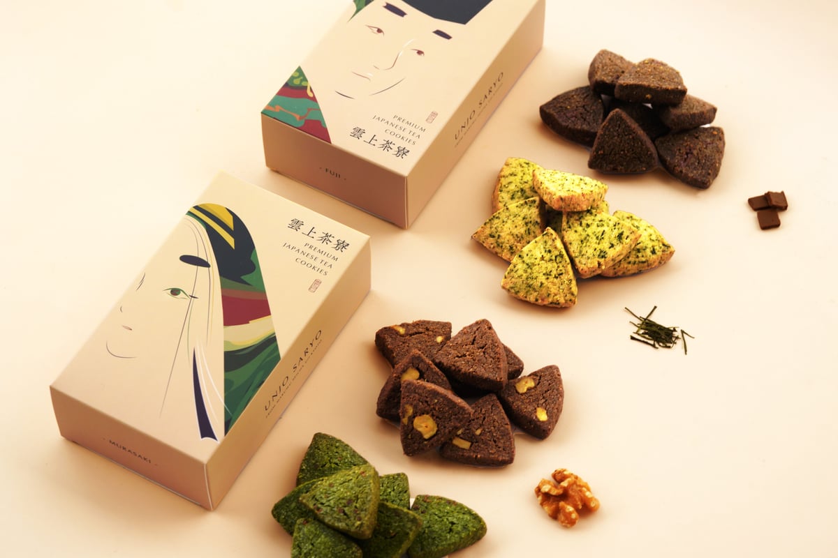 雲上茶寮】お茶クッキー 紫・藤 セット | 抹茶共和国 MATCHA RE:PUBLIC