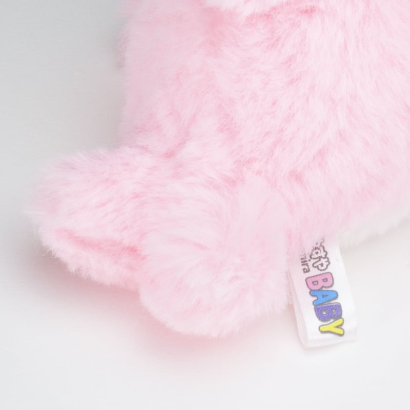 すやすやてのひらBABYイルカ ピンク | AUC ONLINE SHOP