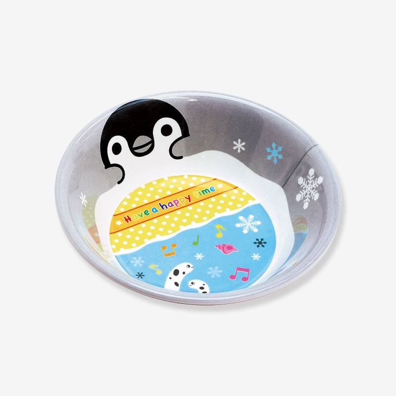 【ペンギンウインナー】食器　丸皿　平皿　フレンチ　19枚セット大皿 Have a happy time メラミンスープボウル ペンギン | AUC ONLINE