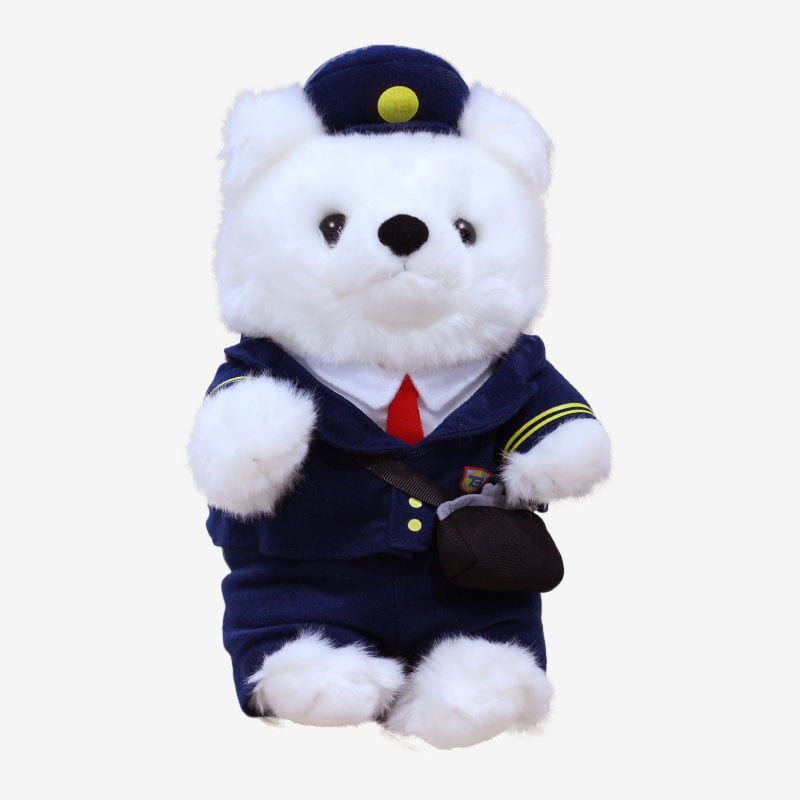 レア　欧州鉄道　オリエント急行　　スチュワードベア　ぬいぐるみ　くまさん　UK トレインベア | AUC ONLINE SHOP