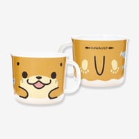 Have a happy time　メラミンマグカップ　カワウソ