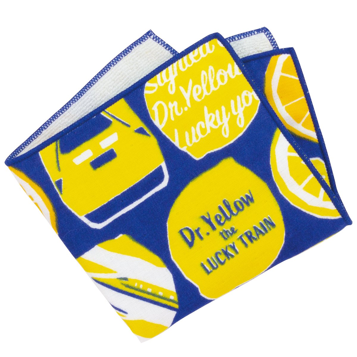 Dr.Yellow the LUCKY TRAIN ハンカチタオル | AUC ONLINE Dr.Yellow the LUCKY TRAIN ハンカチタオル | AUC ONLINE