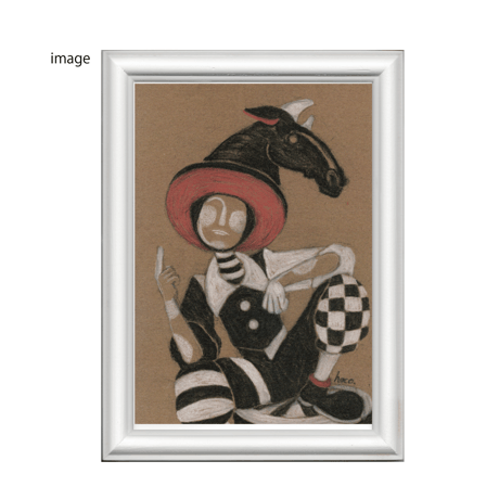 A5サイズポスター「Clown１」