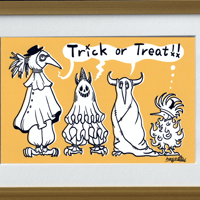 ポストカード「Trick or Treat!」