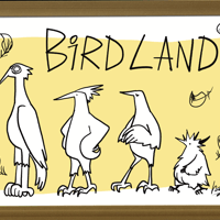 ポストカード「BIRD LAND」