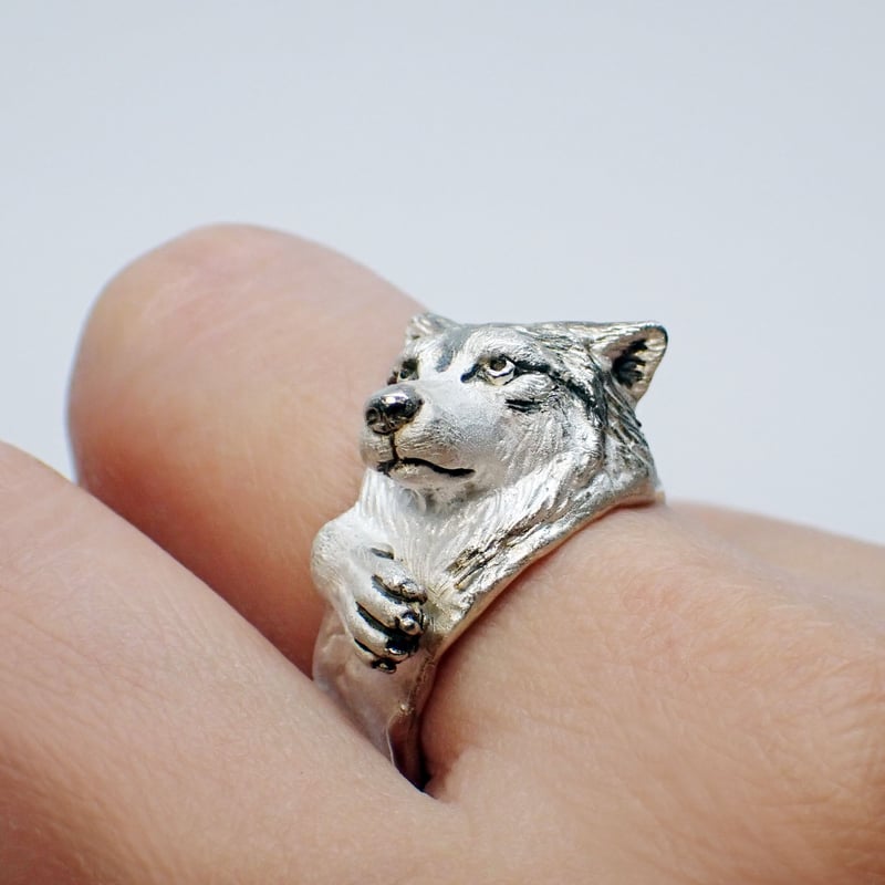 e.m. 豚リング オオカミ前足リング | EmiriA online shop