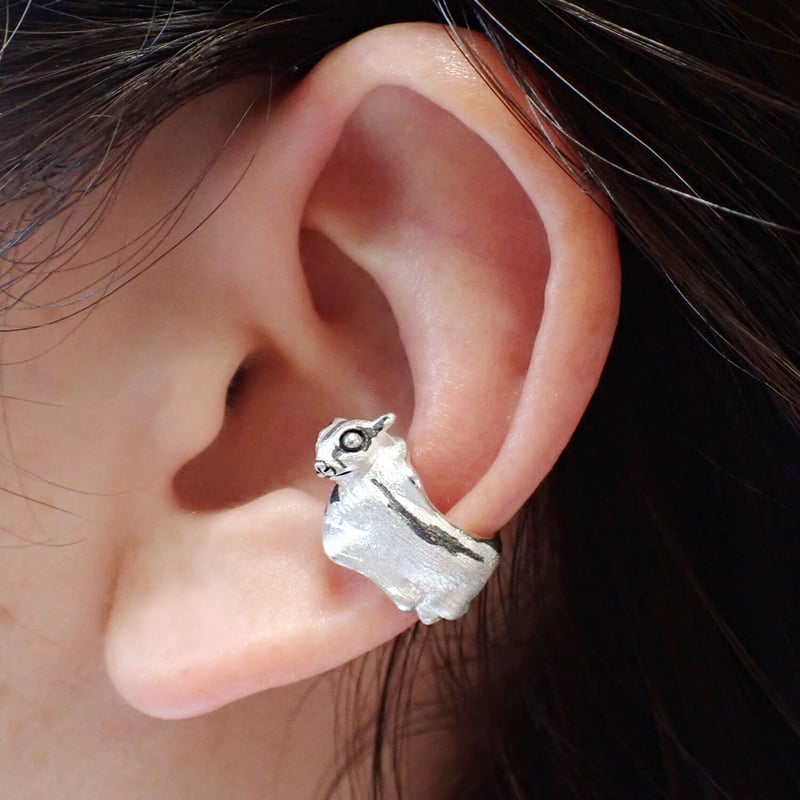 フクロモモンガイヤーカフ(white) | EmiriA online shop