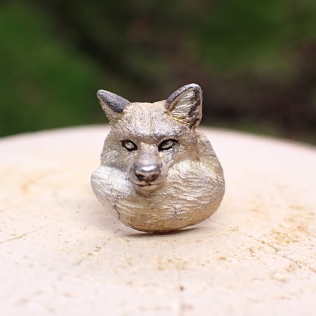 キツネ尻尾ピアス（赤狐）