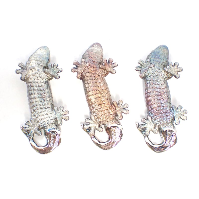 尻尾鱗脱ぎバクチヤモリネックレス(marble matte) | EmiriA online