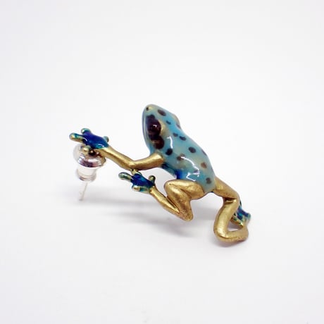 コバルトヤドクガエルピアス