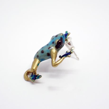 コバルトヤドクガエルピアス