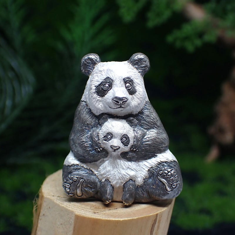 親子パンダブローチ | EmiriA online shop