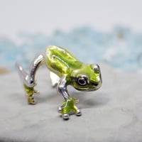 アマガエルイヤーカフ(green)