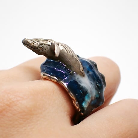 ザトウクジラのブリーチリング