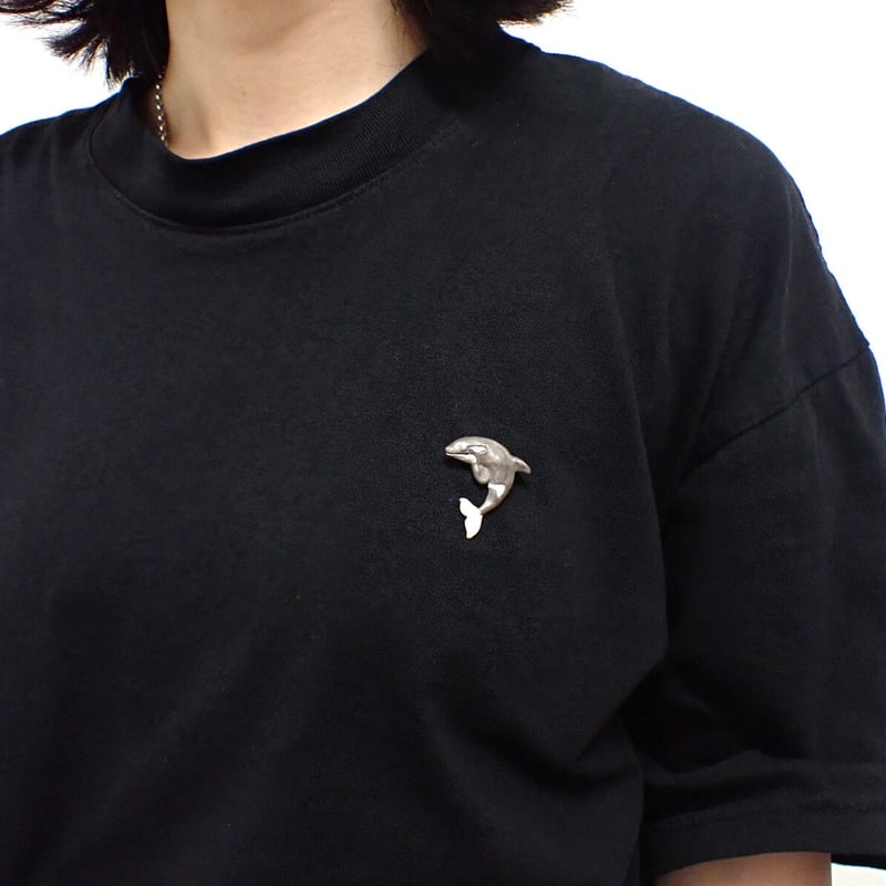 シャチのジャンピングブローチ(black&white) | EmiriA online shop