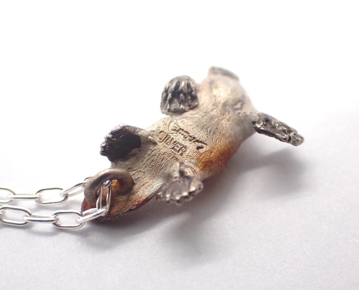 潜るカモノハシネックレス(brown) | EmiriA online shop