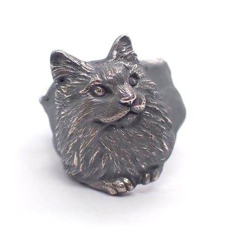ノルウェージャンフォレストキャットリング (black)