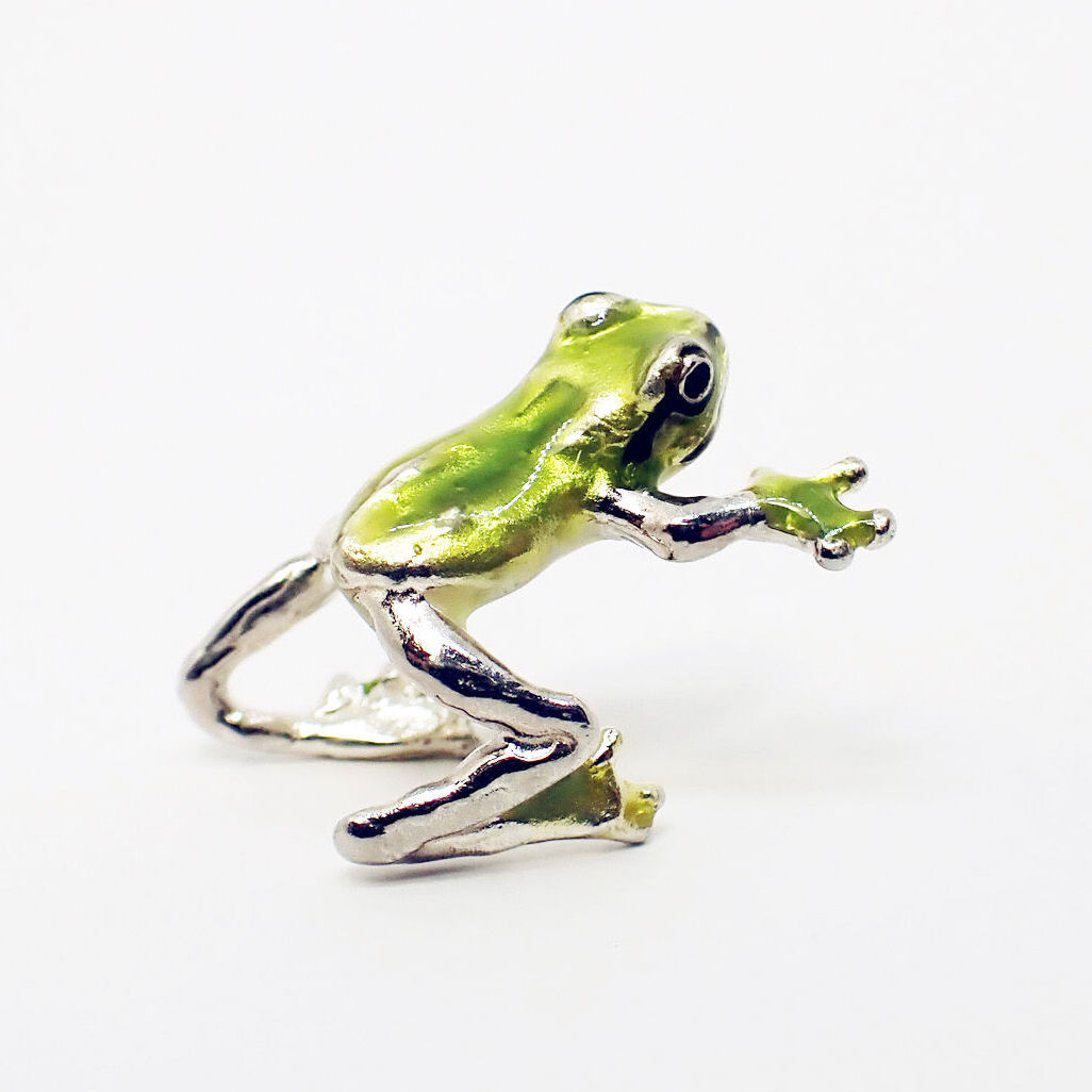 アマガエルイヤーカフ(green) | EmiriA online shop