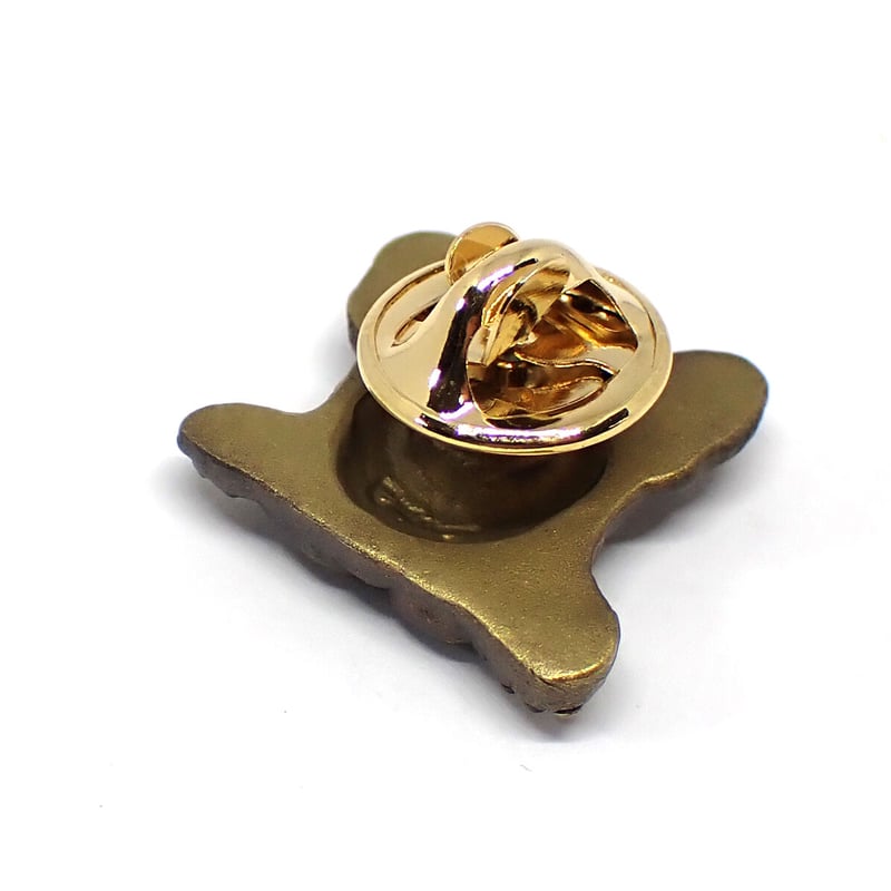 見つめるフレンチブルドッグブローチ(yellow matte) | EmiriA online